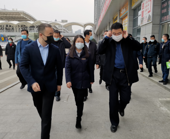 李松殿一行督導南昌長途汽車站疫情防控、春運安全生產(chǎn)工作