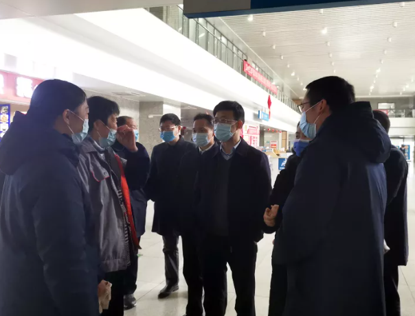 省、市疫情防控工作督導(dǎo)組到長途汽車客運站督導(dǎo)疫情防控工作