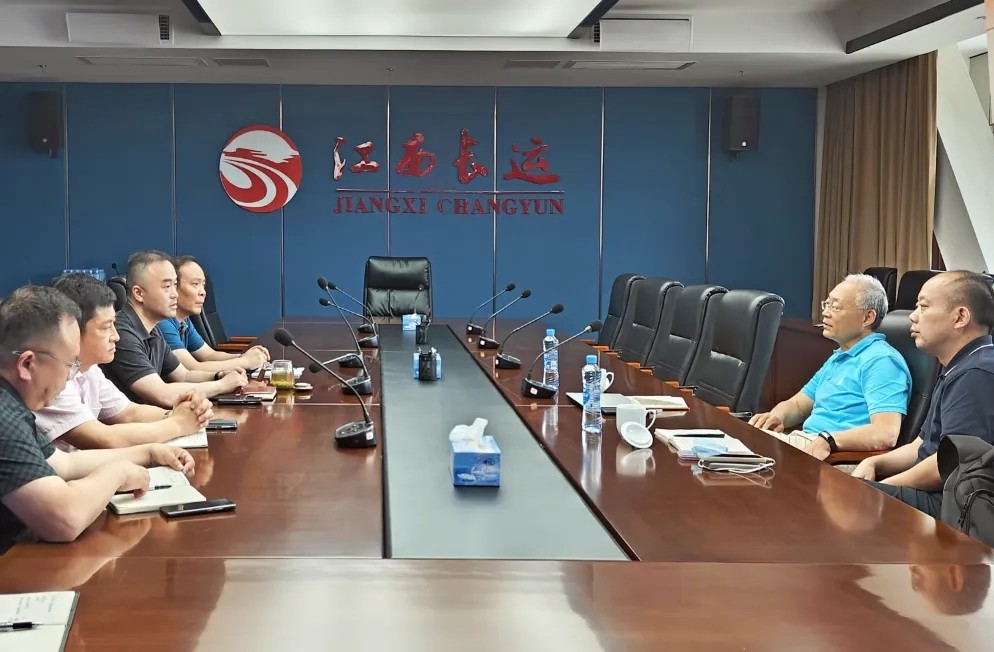 中物聯(lián)規(guī)劃研究院到江西長運交流調研 劉磊、占梁陪同