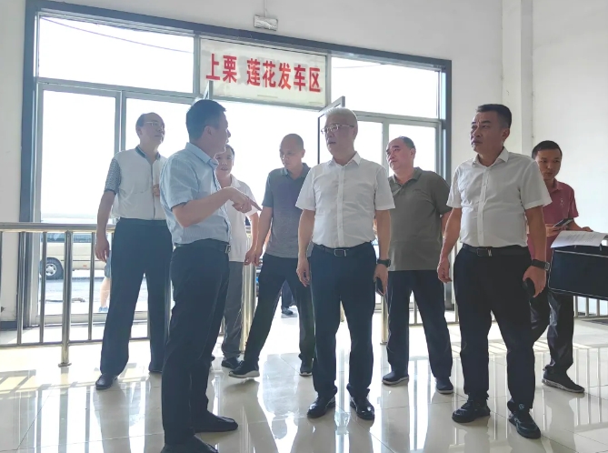 萍鄉(xiāng)長運：萍鄉(xiāng)市委常委、市委統(tǒng)戰(zhàn)部領導深入萍鄉(xiāng)長運督導安全生產(chǎn)工作