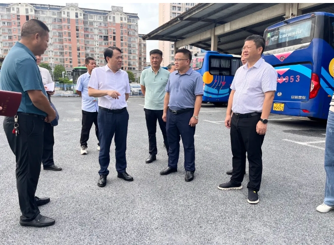 新余市委領導督導新余長運國慶節(jié)前安全生產(chǎn)工作