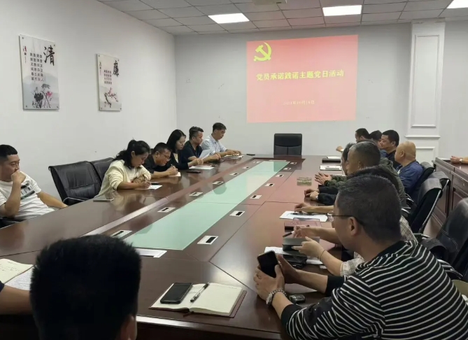 景德鎮(zhèn)長運：開展黨員亮身份、承諾踐諾主題黨日活動